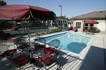 Social gatherings around our Sparkling Pool are Fun!