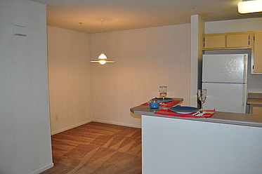 Our kitchen nook is roomy!